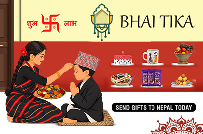 Tihar Bhai Tika Banner