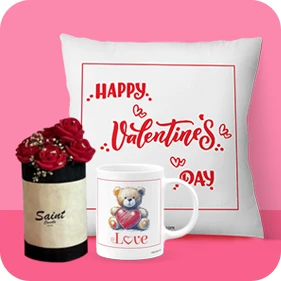 Valentine's Day Candles, Mugs & Cushions