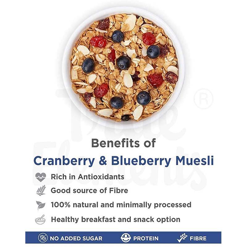 True Elements Cranberry & Blueberry Muesli (400 g) Send Gifts and