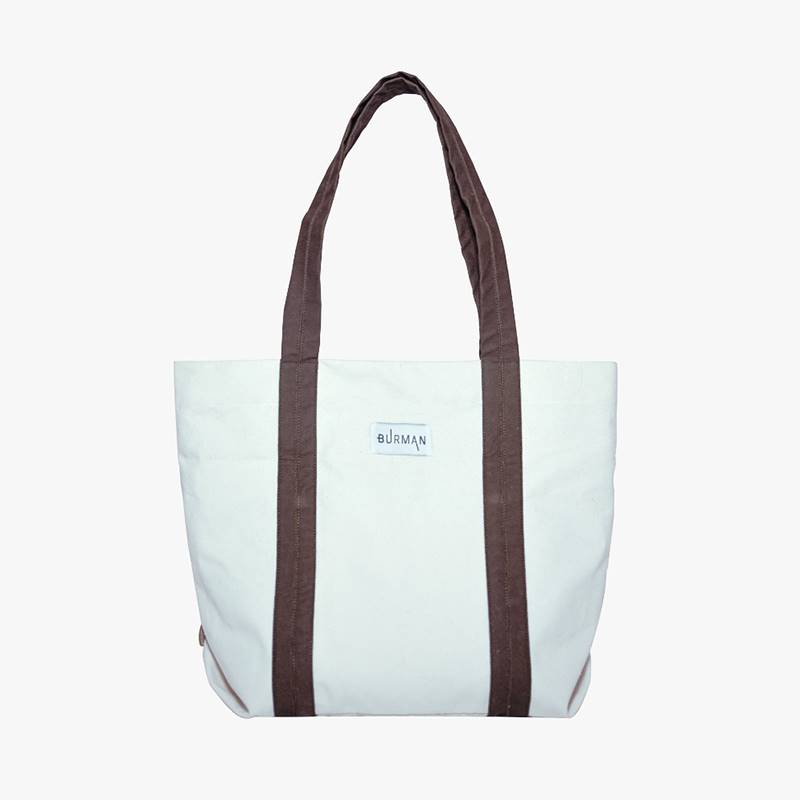 Dark Brown Straps Large Tote Bag from Burman Bags - Send Gifts and ...