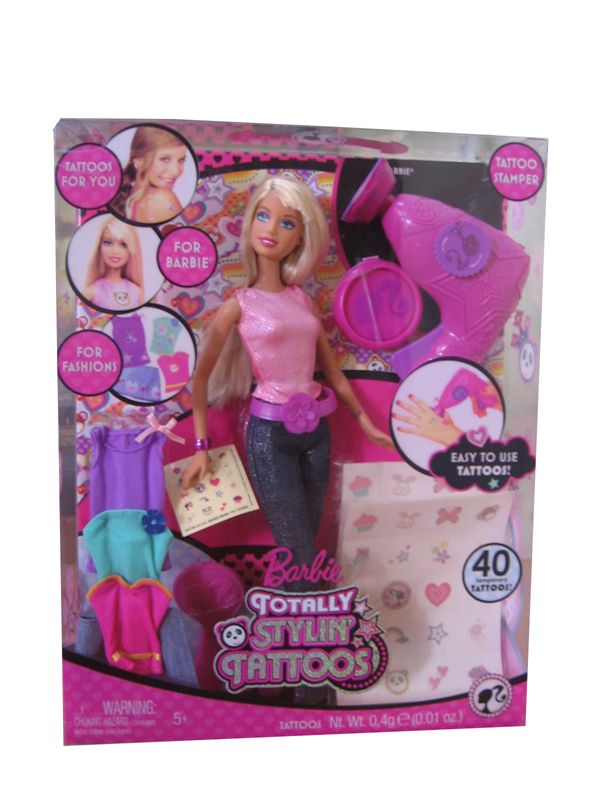 Barbie Totally Stylin Tattoos