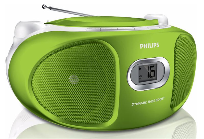 Philips CD Sound Machine (AZ102G/98 GREEN)