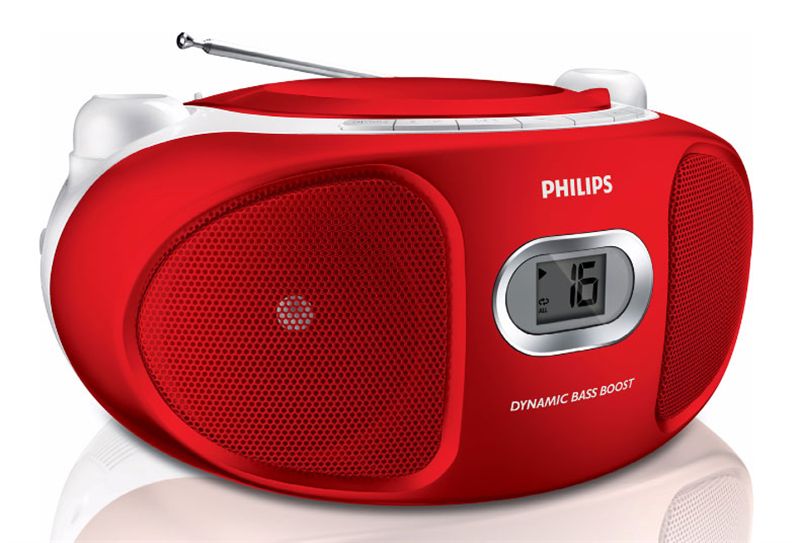 Philips CD Sound Machine (AZ102R/98 RED)