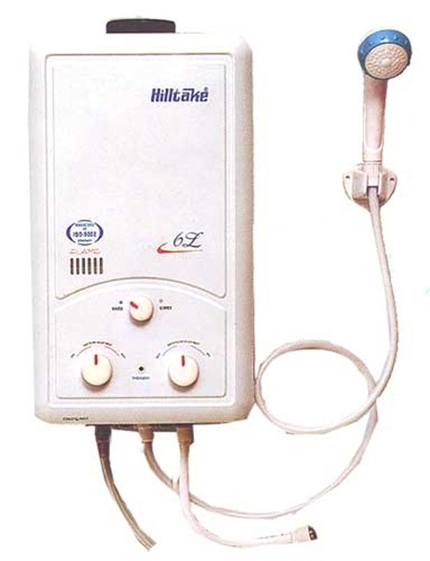 Gas Geyser from Hilltake Size 6 Liters Send Gifts and Money to Nepal