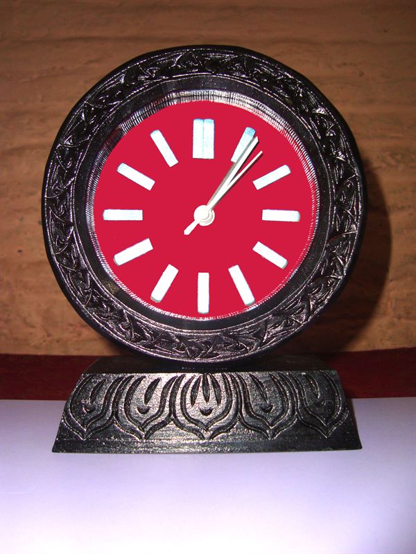 Handmade Wooden Frame Watch with Stand (20 x 15 cms)