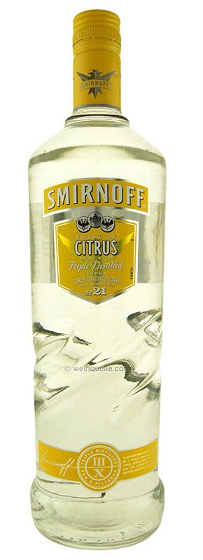 Smirnoff Citrus Vodka (750ml)