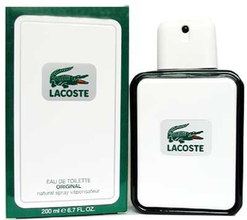 Lacoste eau de toilette Original natural spray vaporisateur 200ml (Ref.no:80986483)