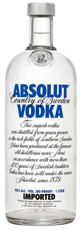 Absolut Vodka (1 Liter)
