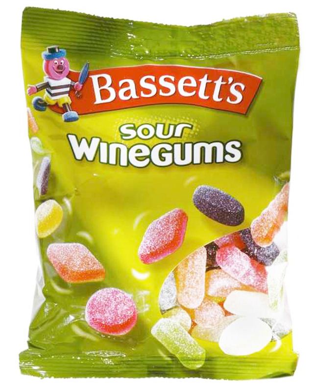 Bassetts Sour Wine Gums (200g) Send Gifts and Money to Nepal Online