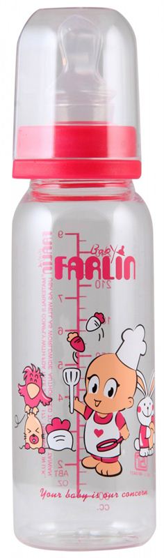 Farlin Un-Rolling Feeding Bottle (NF-701) (250 ml)