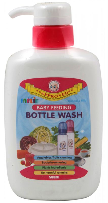 farlin baby bottle wash