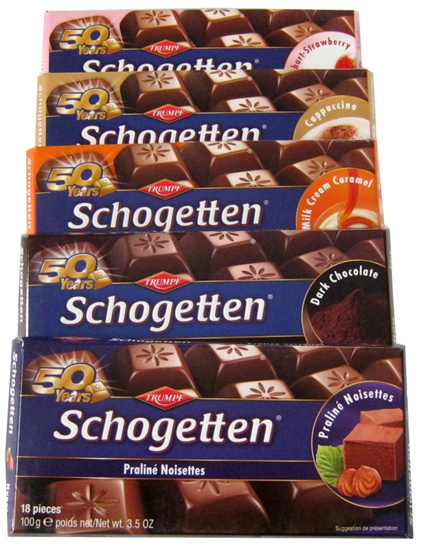 Schogetten Chocolate 5 Pack (100gm each) - Send Gifts and Money to Nepal  Online from