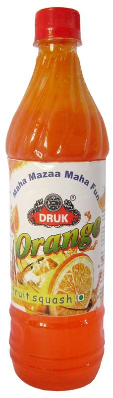 Druk Orange Fruit Squash 700ml Send Gifts And Money To Nepal