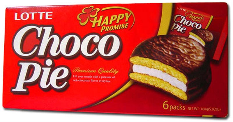 Lotte Choco Pie (6 pcs x 28g each)