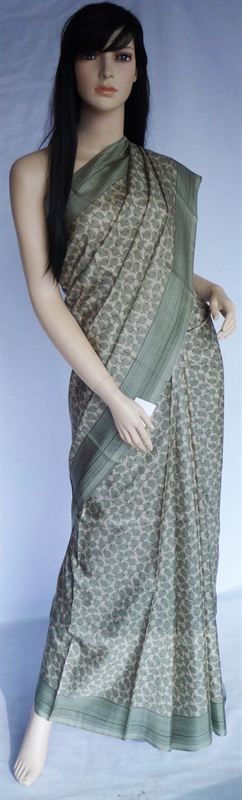 Printed Silk Saree (61) (SAREPKR019)