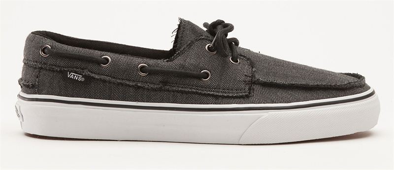 vans herringbone zapatos del barco