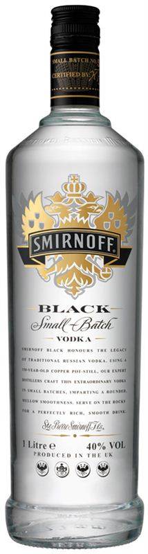 Smirnoff Black Vodka (1 Ltr) (BVPKR034)