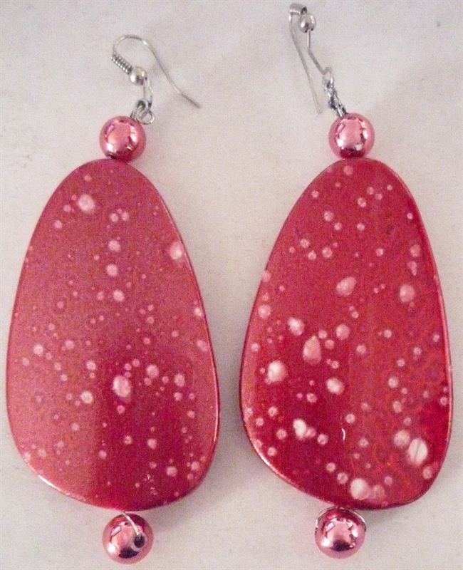 Red Antique Earring