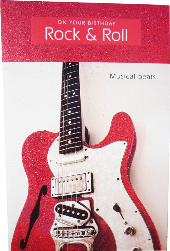 Rock & Roll Birthday Card (GCCHT029)