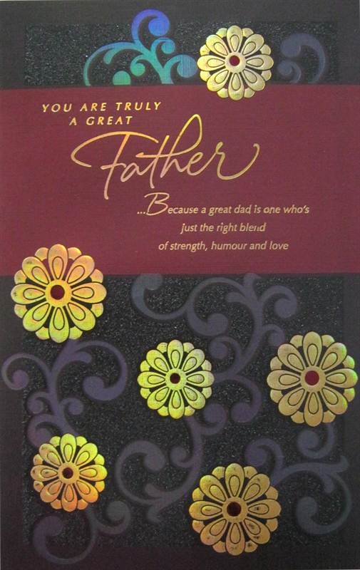 Father's Day wishes to dear father (rdd00042) (GCNPJ054)