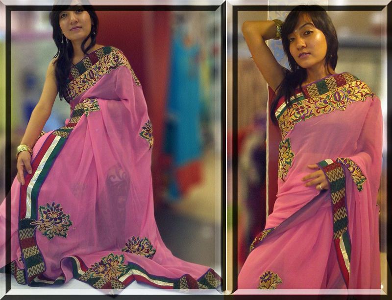 Charming pink with attractive application of border.(icon14)