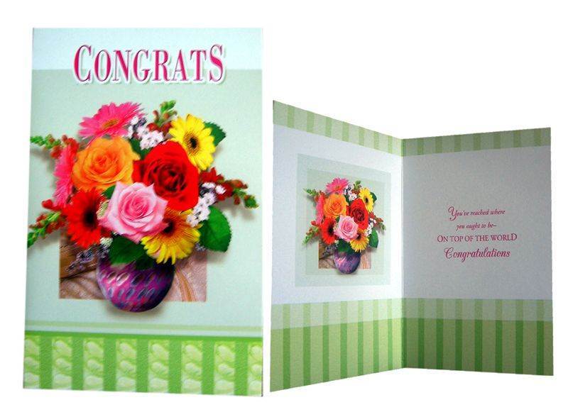 Congratulation Card (rc000016) (GCNPJ033)