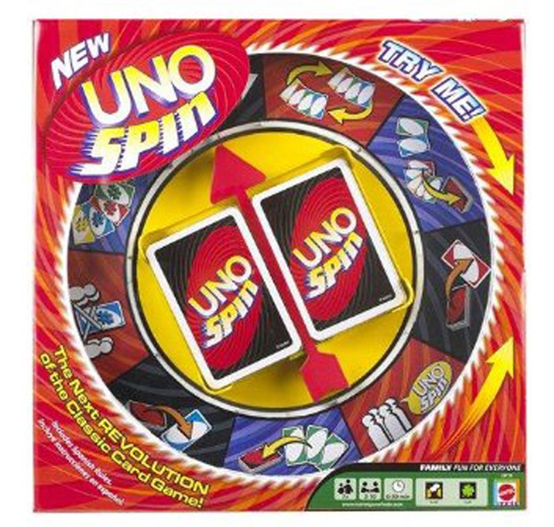 Uno Spin Card Game (J3719)