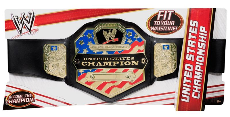 WWE United States Championship Wrestling Belt kids plastic (X3925)
