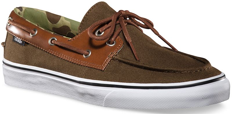 vans zapato brown