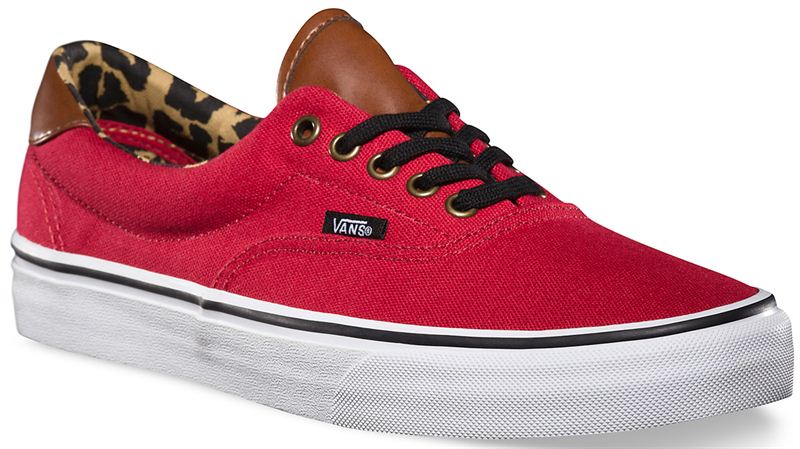 vans era 59 red leopard