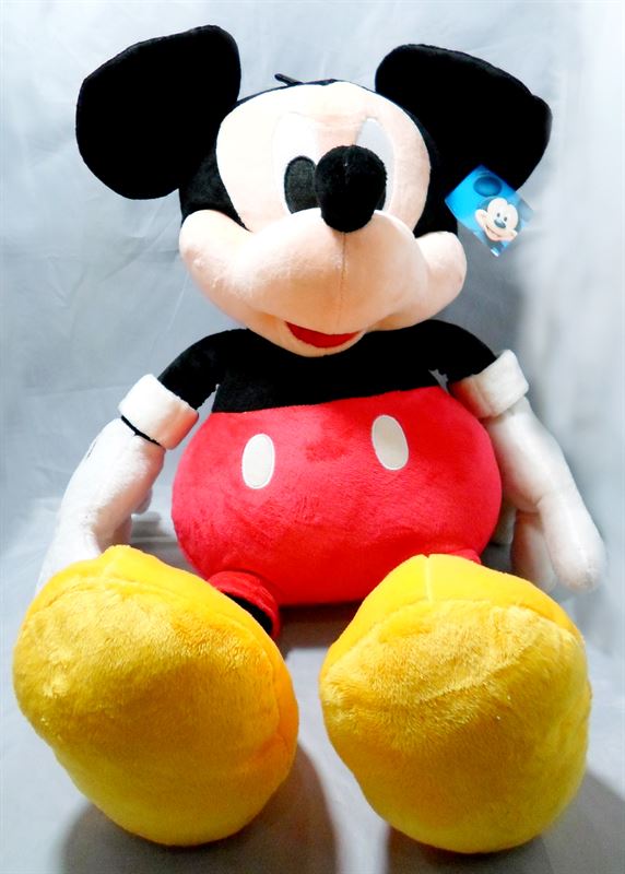 Red and BW Micky Mouse Big Soft Toy (Ht 28 Inch Approx.)