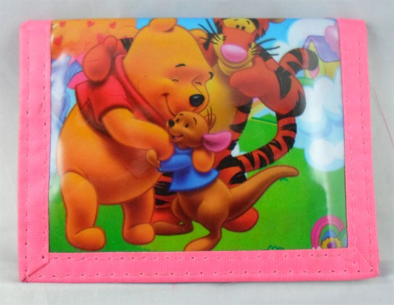 Pooh Cartoon Character Printed Baby Purse