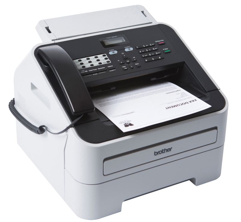 Brother 4 In 1 Laser Fax Machine With G3 Fax (FAX-2840) With Handset (Fax + Print + Copy + Scan)