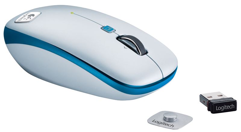 Logitech Cordless Laser Mouse (NANO V550) (910-000840)