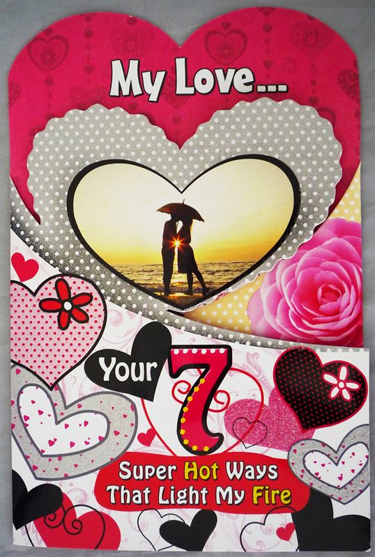 I Love You Like Crazy From Hallmark (CRD06)  (11.5 X 7.5)inch