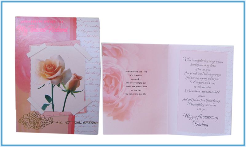 Anniversary Card For Beloved Husband (ra000021)