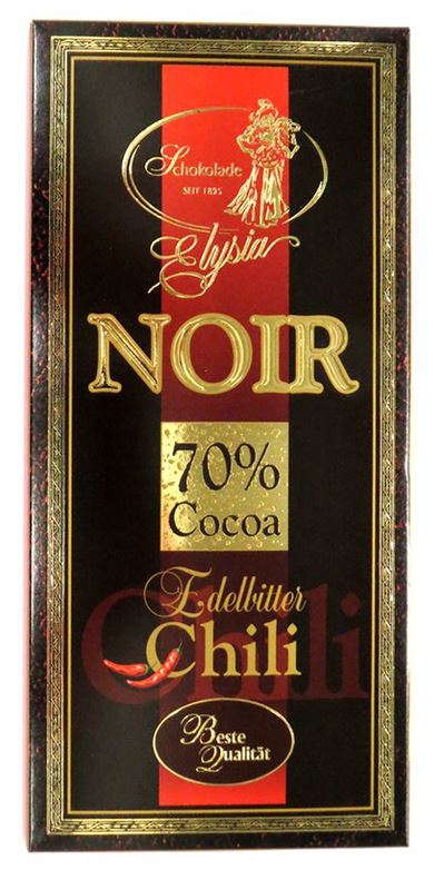 Schokolade Elysia Noir Chili (100g)