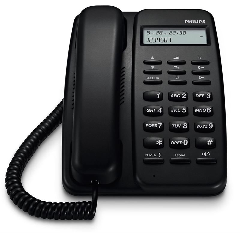 Philips Corded Telephone (CRD150B/90)