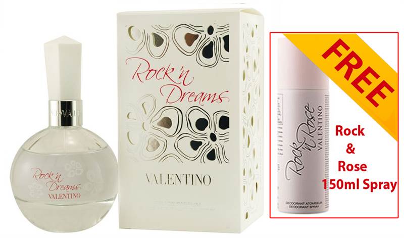 Rock and Dreams Valentino Eau De Parfum for Female 90ml (Ref 81118081)