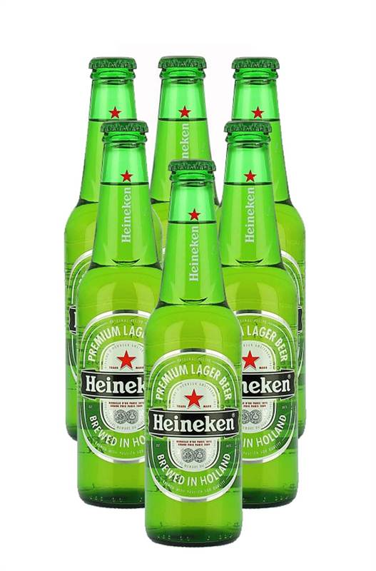 Heineken Beer Bottle 6x330ml