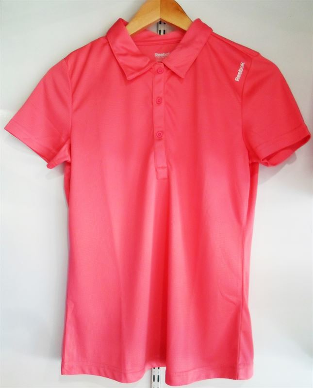 Reebok polo shirts womens pink deals