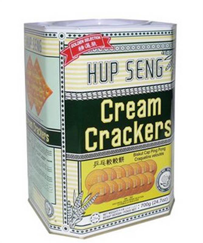 Hup Seng Cream Cracker Tin Biscuits (700gm)