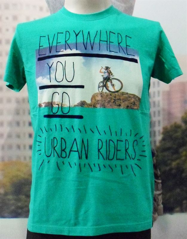 Lee Green Urban Rider Tshirt LETS7078 Send Gifts and Money to