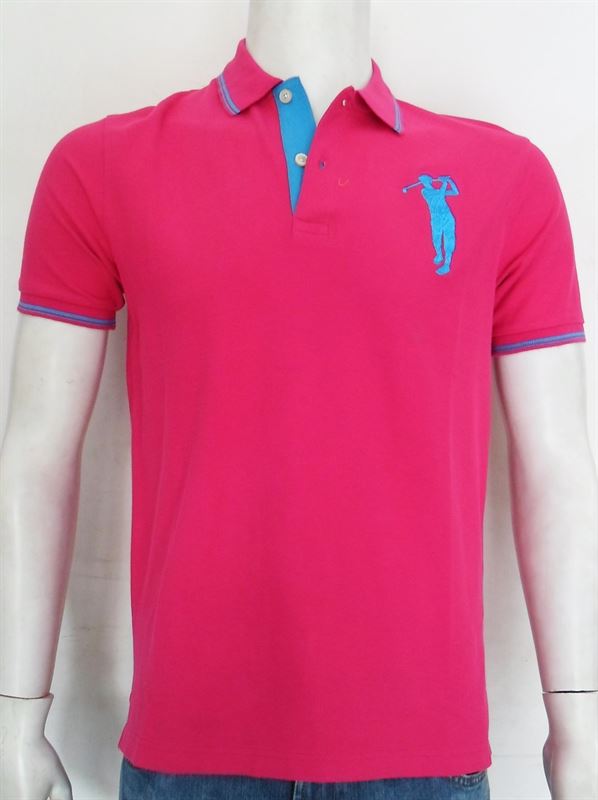 Bossini Gents Pink Polo T-Shirt (3850002)