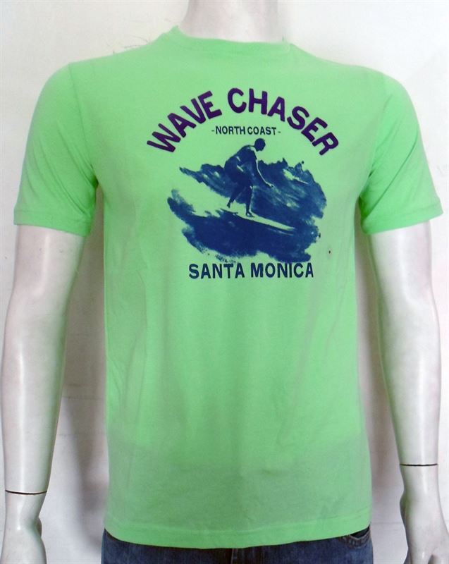 Bossini Gents Green Wane Chaser Printed T-Shirt (3850055)