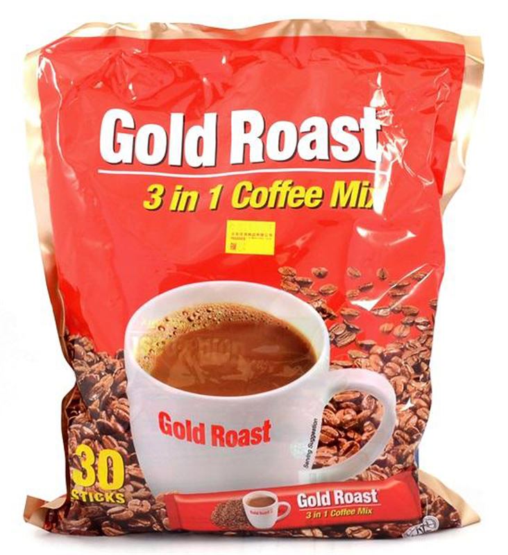 Gold Roast 3 in 1 Coffee Mix with 30 Sticks (20x30x30) (600g)