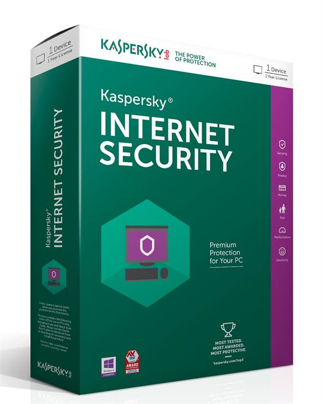 Kaspersky Internet Security 2017 (1 PC | 1 Year)