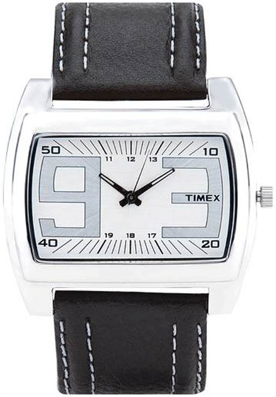 Timex Analog White Dial Men's Watch (KW00)