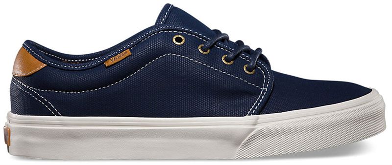 VANS 159 Vulcanized (Coated Canvas) Dress Blue Sneaker (901306)