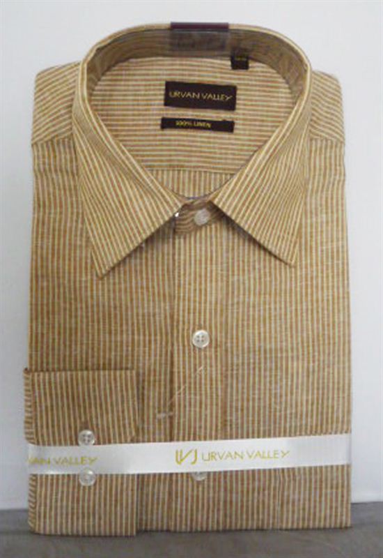 Urvan Valley Light Brown Formal Shirt (A0161)